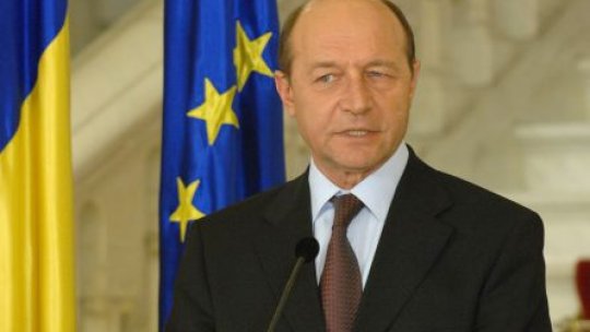 Preşedintele Traian Băsescu  participă la reuniunea Consiliului European