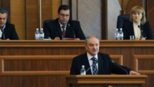 Nicolae Timofti, învestit în funcția de președinte
