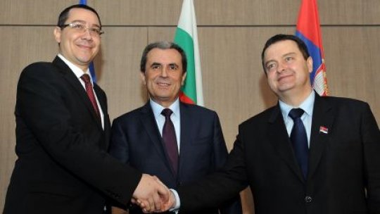 Ponta: Cooperarea între România, Bulgaria şi Serbia va fi instituţionalizată