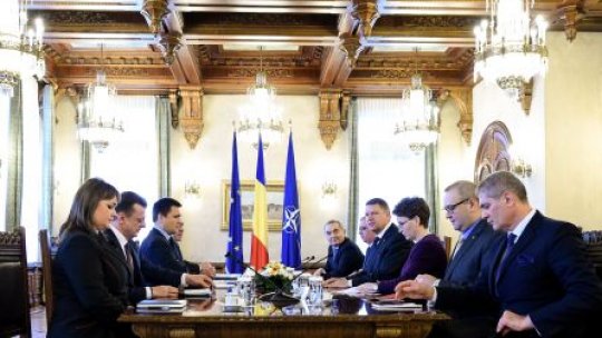 Preşedintele Iohannnis reafirmă sprijinul României pentru integritatea şi suveranitatea Ucrainei