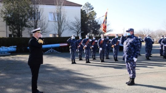 Militarii din Forţele Navale Române participă la sărbătoarea Unirii Principatelor