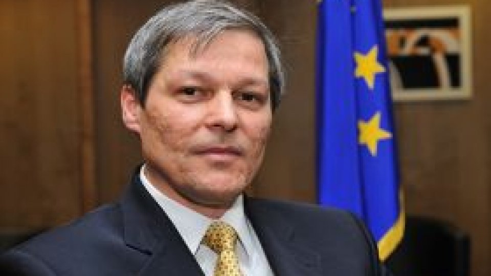 Comisarul european Dacian Cioloş,  în  România 