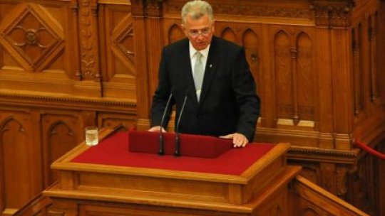 Preşedintele Ungariei, în vizită oficială în România