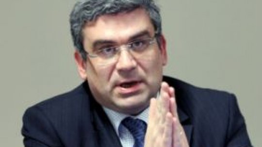Ministrul de externe, Teodor Baconschi,  la  Madrid