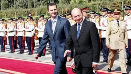 Preşedintele Siriei, Bashar Al-Assad,vizitează România