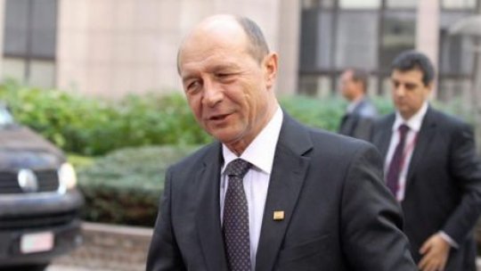 Preşedintele Traian Băsescu, vizită oficială în  Slovenia