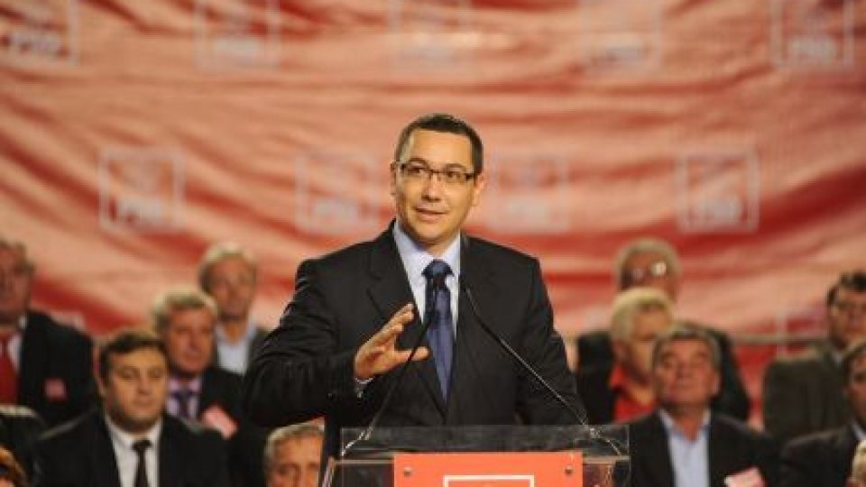 Victor Ponta cheamă forţele politice la consens
