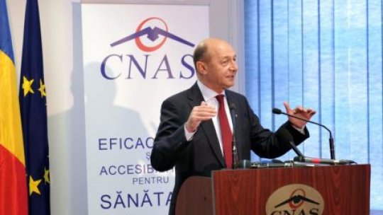 Preşedintele Traian Băsescu salută informatizarea sistemului de sănătate