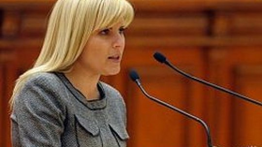 Elena Udrea promite că în 2011 vor fi finalizate toate sălile de sport