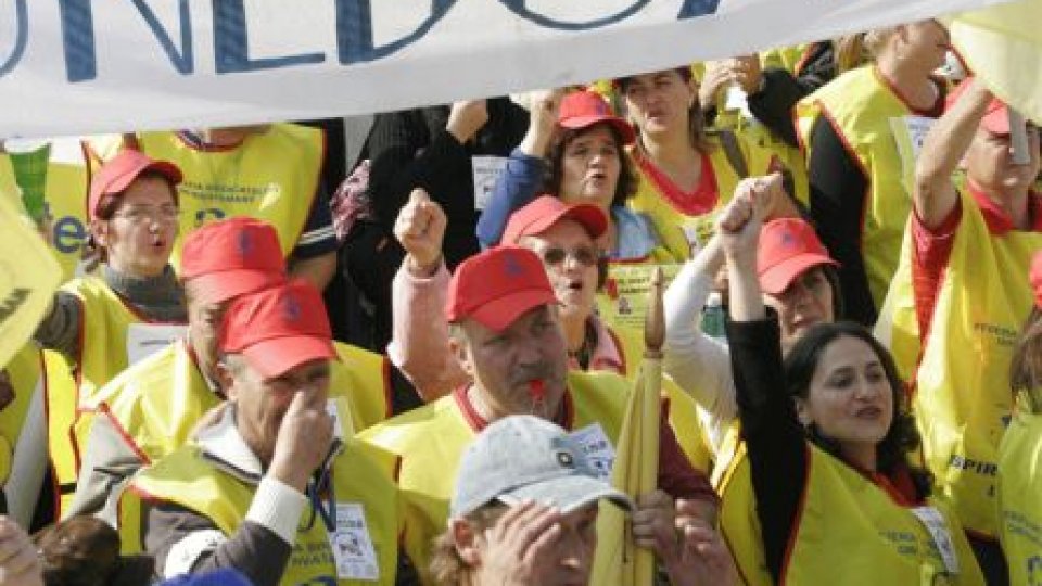 Sindicatele pregătesc proteste la Cotroceni