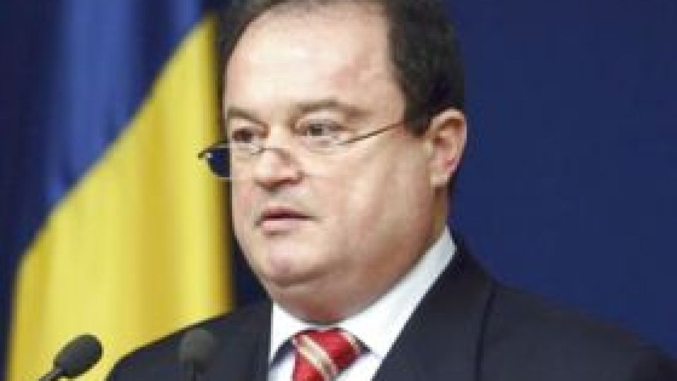 Vasile Blaga, ministrul administraţei şi internelor