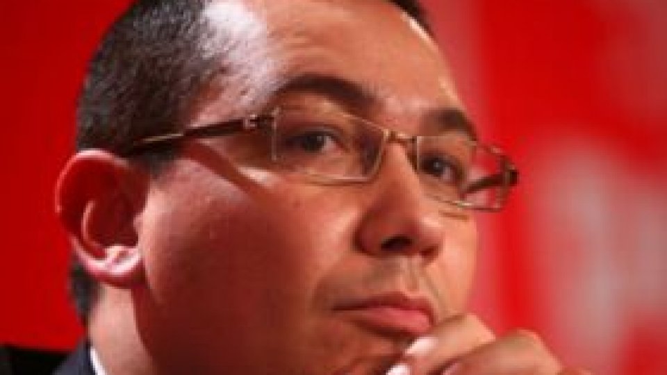 AUDIO Victor Ponta cheamă parlamentarii puterii să voteze moţiunea de cenzură
