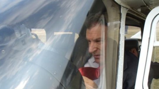 Ministrul Radu Berceanu, pilot de ocazie