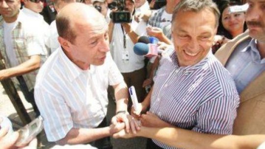 Relaţia româno-ungară, "mai sinceră"