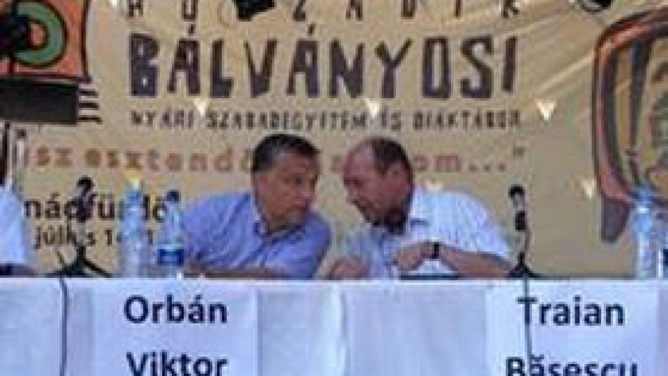 Întâlnire privată Traian Băsescu-Viktor Orban 