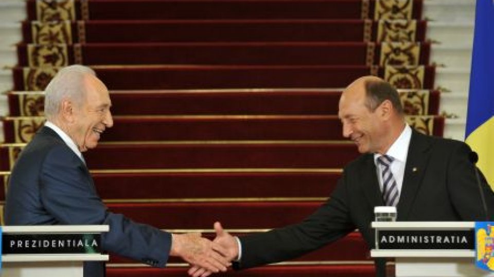 Vizita preşedintelui Shimon Peres în România - ultima zi