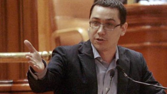 Victor Ponta, hotărât să introducă moţiunea de cenzură 