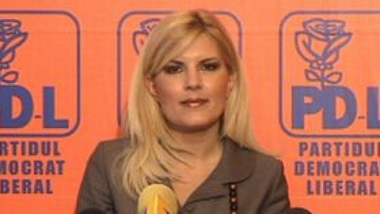 Elena Udrea  cere primarului general al Capitalei să convoace Consilul General
