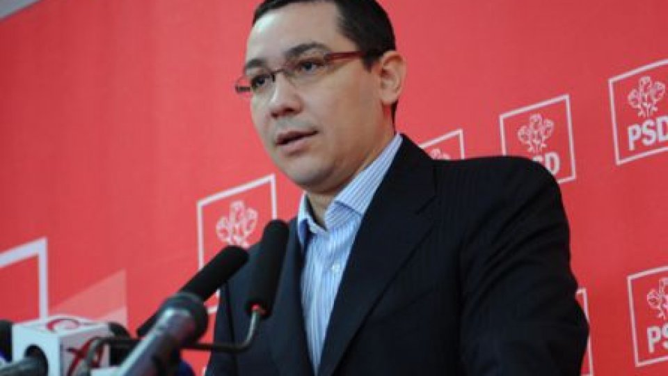 Victor Ponta : Vom introduce marţi o moţiune simplă pe sănătate