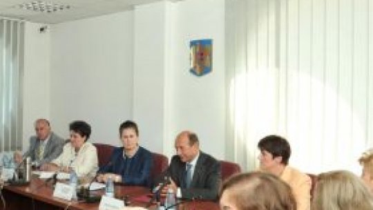 Traian Băsescu a discutat cu noul preşedinte al CSM