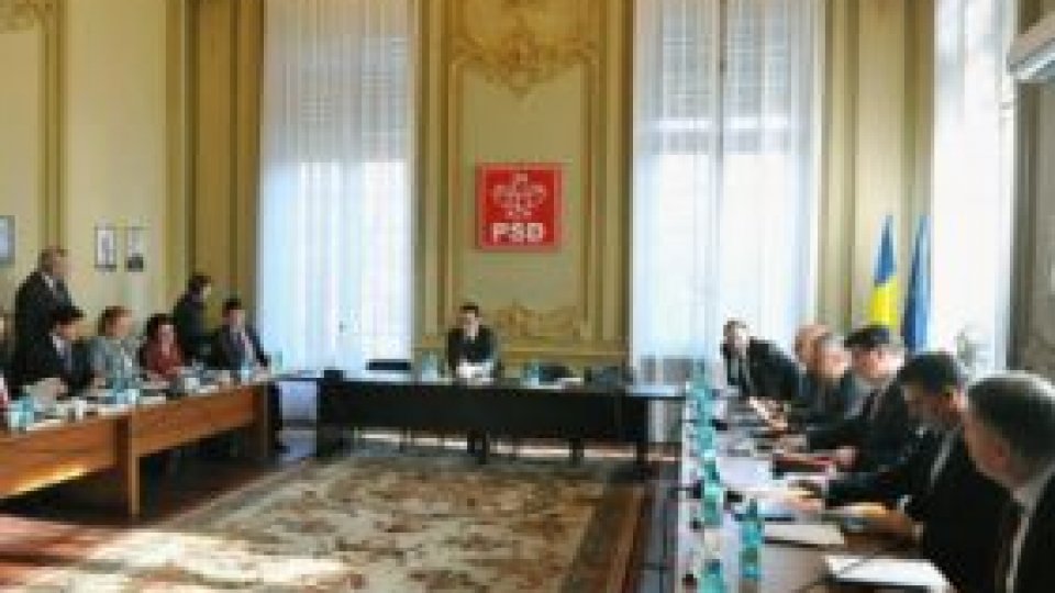 PSD decide soarta alianţei cu PNL la sfârşitul lunii