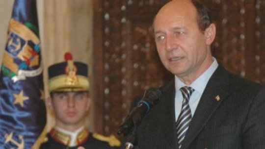 Traian Băsescu: Modernizarea statului român nu este o himeră, ci o necesitate