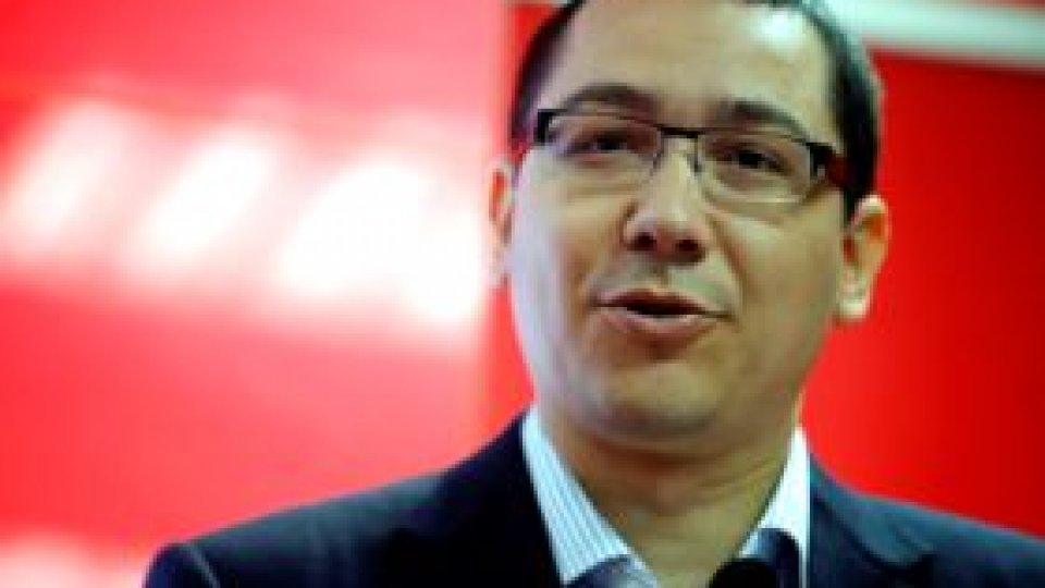Victor Ponta: Oricine creează un loc de muncă este prieten cu România