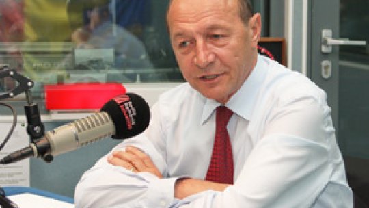 LIVE TEXT Preşedintele Traian Băsescu, la Radio România