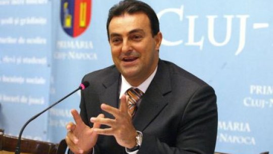 Primarul Clujului, reţinut pentru luare de mită