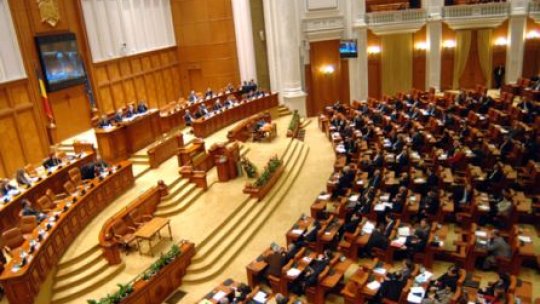 Parlamentul a votat dispoziţiile generale ale bugetului de stat
