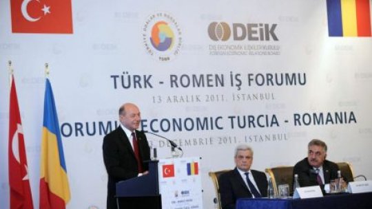 AUDIO România şi Turcia "au nevoie una de alta" 