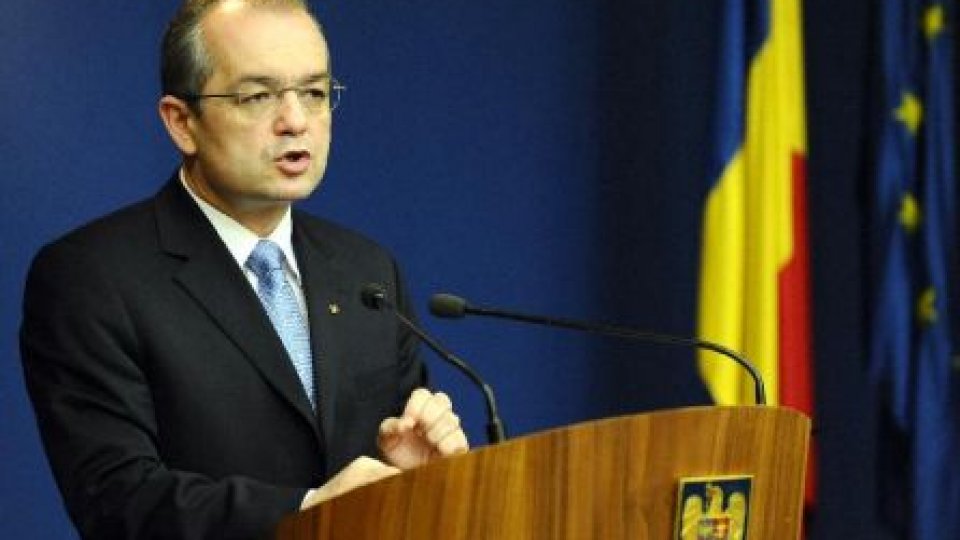 Emil Boc: Coaliţia propune asumarea răspunderii  pe Codul Muncii