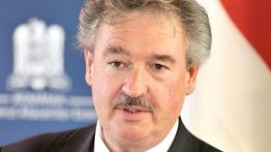 Jean Asselborn,                                   ministrul de externe al Marelui Ducat de Luxemburg