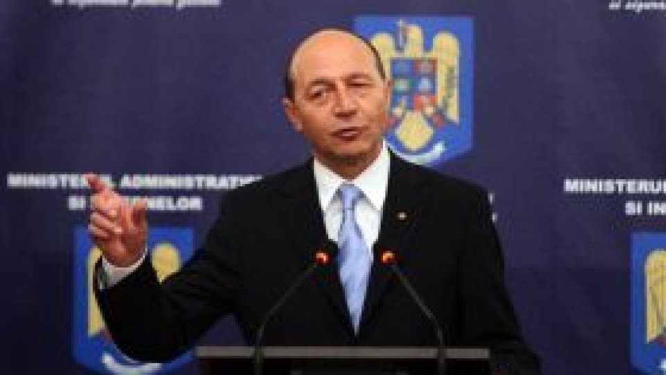 Traian Băsescu, preşedintele României
