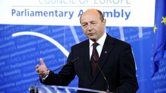 Preşedintele Traian Băsescu, la Consiliul European