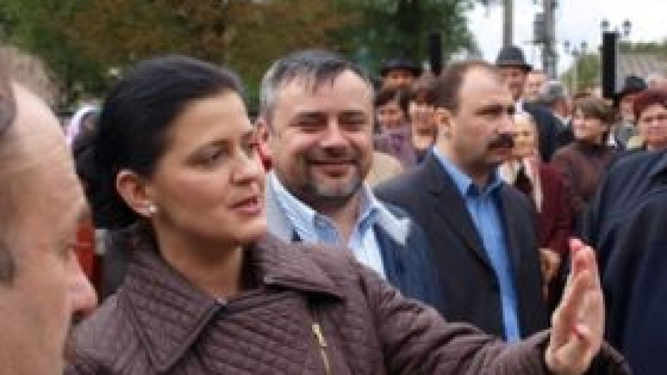 Anca Boagiu nemulţumită de stadiul lucrărilor din infrastructură