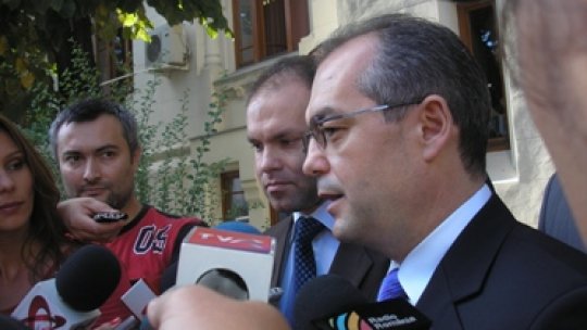 Emil Boc,  în turneu electoral în Moldova