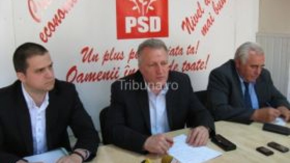 La Sibiu, protest PSD împotriva Guvernului