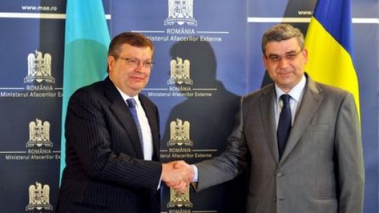 Ministrul ucrainean de externe, în vizită oficială la Bucureşti