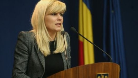 Elena Udrea: Legea Capitalei trebuie adoptată de Parlament