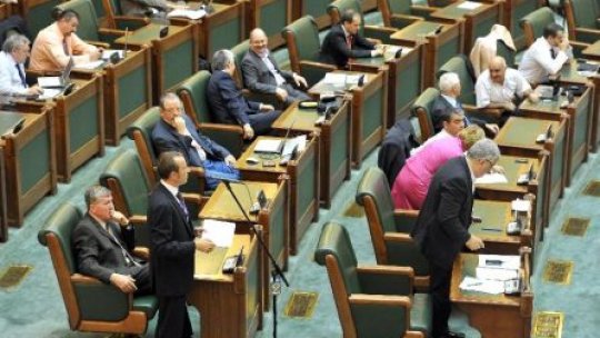 Senatorii au respins moţiunea simplă "Politica externă a României, nu a PDL" 