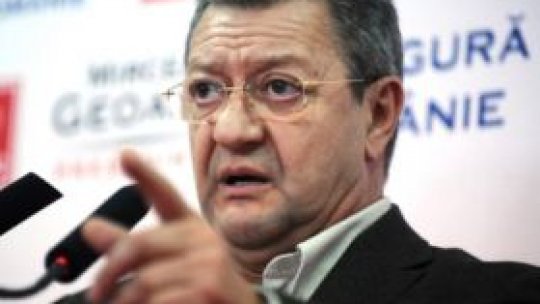 Bogdan Niculescu Duvăz:Disponibilizările din Ministerul de Interne nu sunt necesare