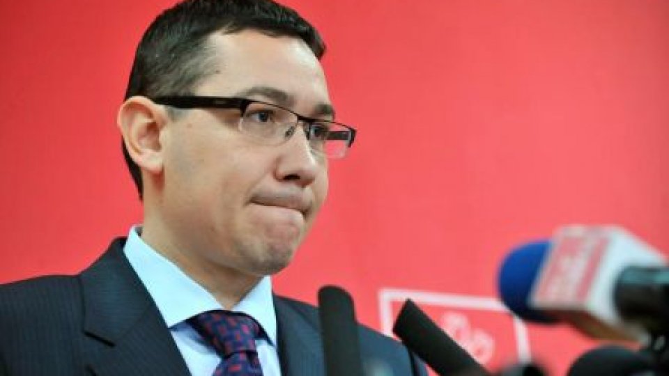 AUDIO Victor Ponta:Opoziţia nu a fost invitată la discuţii cu delegaţia FMI