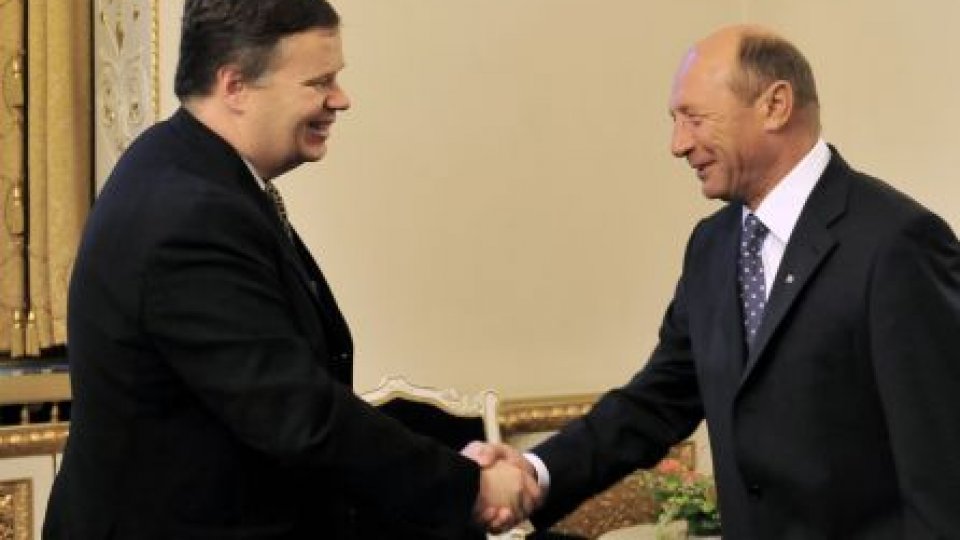 Traian Băsescu susţine noul program al FMI, Comisiei Europene şi Băncii Mondiale