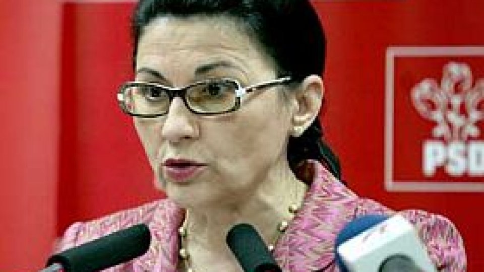 Ecaterina Andronescu: Nu am luat bani din proiectul cu Universitatea Politehnică