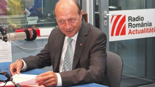 Traian Băsescu, invitat la Radio România Actualităţi - LIVE TEXT