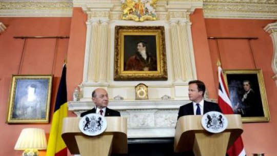 Parteneriatul strategic dintre România şi Marea Britanie a fost semnat
