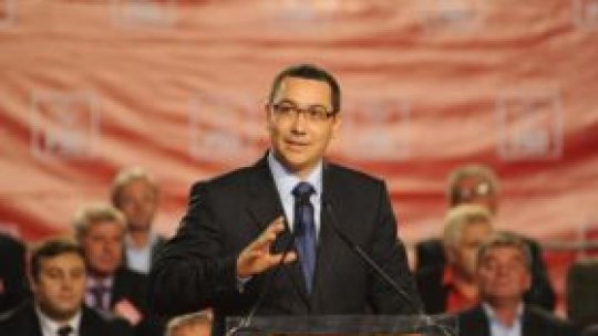 Victor Ponta: Conducerea structurilor deconcentrate trebuie să fie a oamenilor din sistem