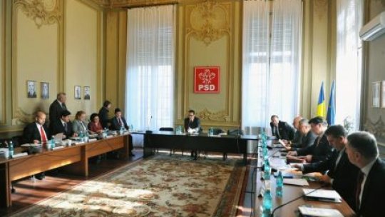 PSD "salută măsurile de stânga" ale Guvernului Boc