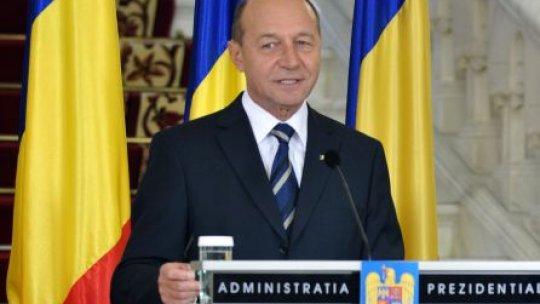 Traian Băsescu: România şi-a îmbunătăţit foarte mult credibilitatea